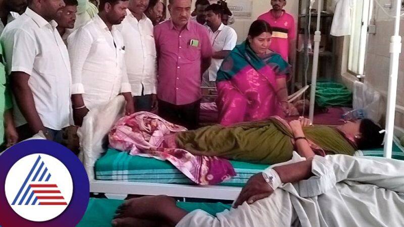 Contaminated water drinking case; MLA Karemma met sick patients at devadurga rav