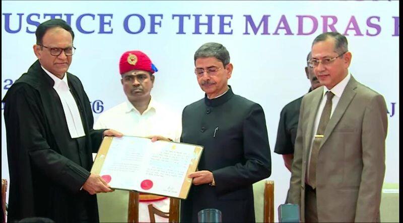 Vijaykumar Gangapoorwala sworn in as Chief Justice of Madras High Court