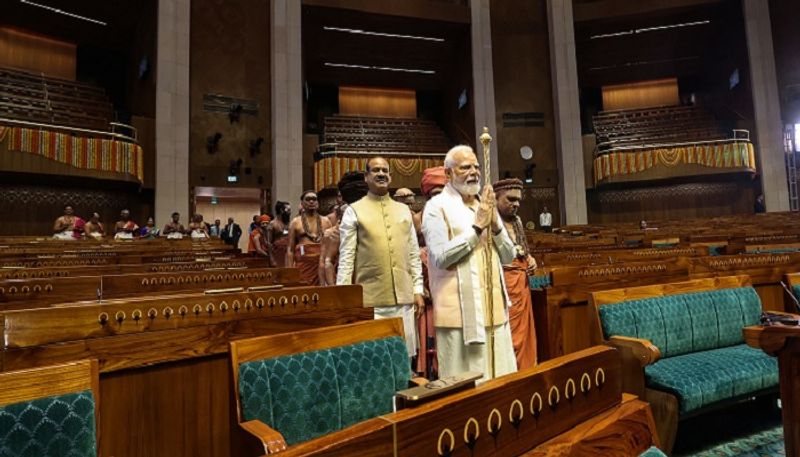 PM Modi releases special stamp, Rs 75 coin to mark new Parliament building's opening AJR