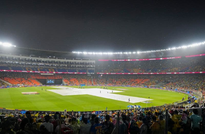 IPL 2023 Final, CSK vs GT, Chennai Super Kings versus Gujarat Titans: Rain delays start of play, here is what can happen-ayh