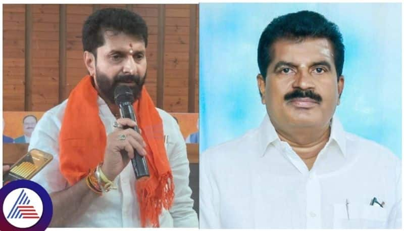 Karnataka politics Fight started between current and former MLAs in Chikmagalur district sat