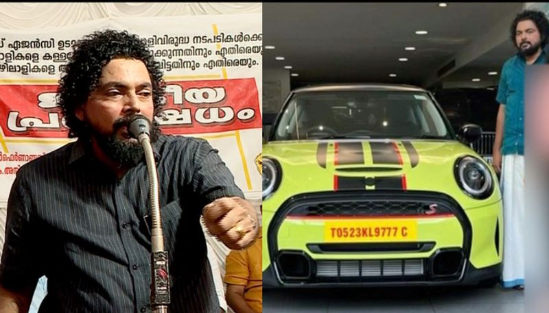 kerala communist leader drives into controversy lane with rs 50 lakh mini cooper purchase ash