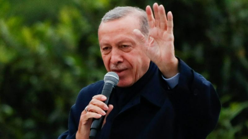 Tayyip Erdogan was set to be sworn in as Turkey president for the third term