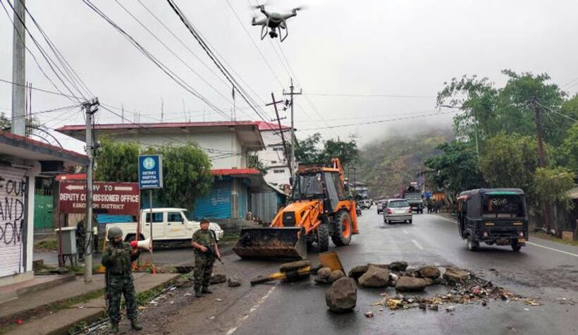 Manipur tense ahead of Amit Shah's visit; CM claims militants using M-16 and AK-47 assault rifles