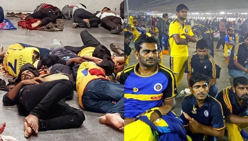 రైల్వేస్టేషన్‌లో నిద్ర.. మ్యాచ్ చూసేదాకా ఇంటికెళ్లే సవాలే లేదు.. చెన్నై ఫ్యాన్స్ డెడికేషన్ అంటే అట్లుంటది మరి!