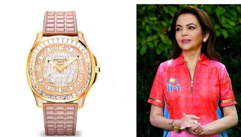 Dial encrusted with diamonds; The price of Nita Ambani's watch is out-sak