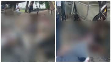 10 killed in Mysuru private bus-car collision 10 killed in Mysuru private bus-car collision