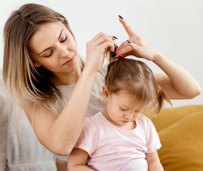 Summer hair care for kids