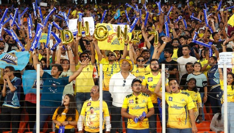 IPL 2023 Final CSK vs GT Reserve day also MS Dhoni fans flooding to Narendra Modi Stadium Ahmedabad jje