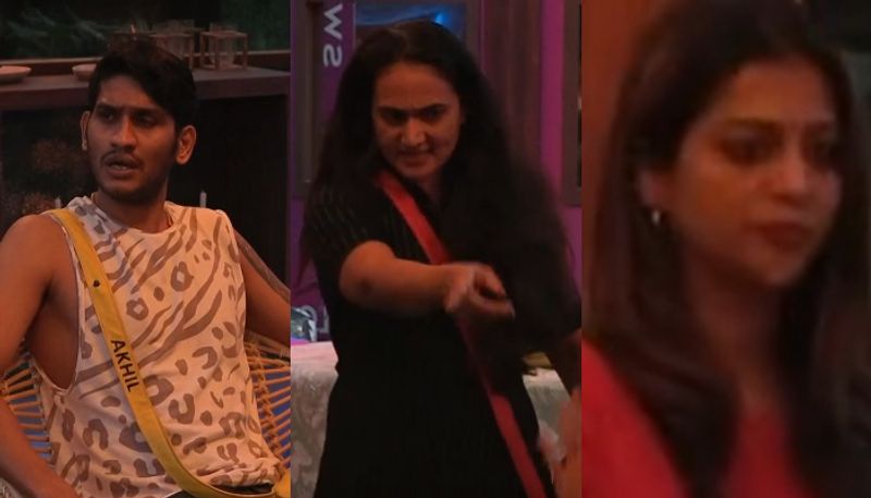 Bigg Boss Malayalam Season 5 AKhil Shobha Viswanath conflict hrk