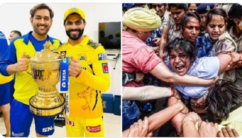 కనీసం కొంత మంది క్రీడాకారులకైనా గౌరవం దక్కుతోంది   సీఎస్ కే విజయంపై రెజ్లర్ సాక్షి మాలిక్ స్పందన