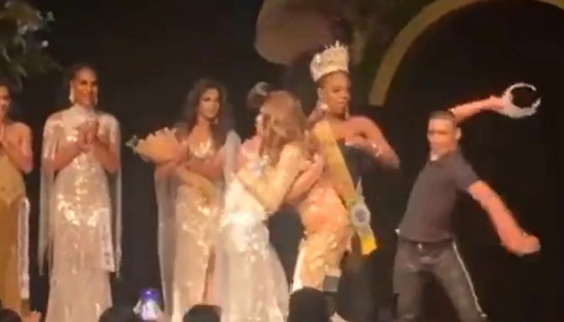 mans violent behaviour on beauty pageant final hyp