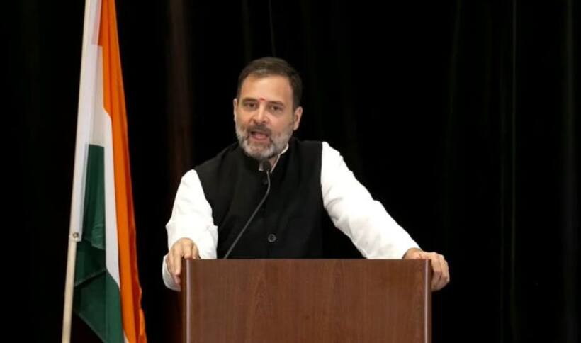 On US soil, Rahul Gandhi calls PM Modi a specimen, terms 'Sengol' ceremony a charade (WATCH)