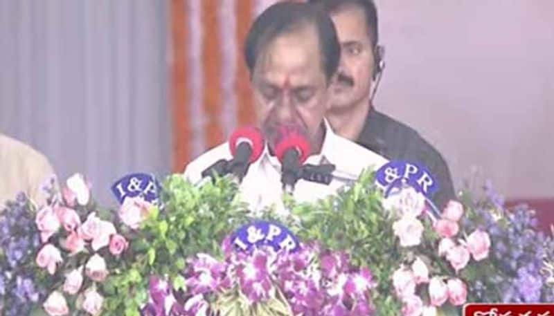 Telangana CM KCR  Satirical Comments  on AP Government Over  Electricity  cuts lns