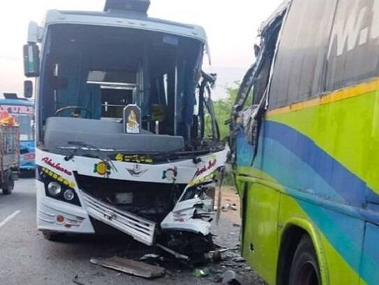 Bus with Pushpa 2 artists met with road accident
