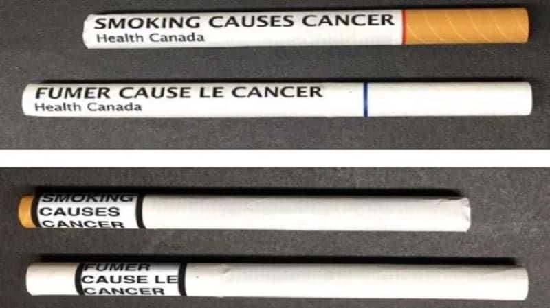 Now every single cigarette will have a warning message.. This is the first country in the world to bring the new rule