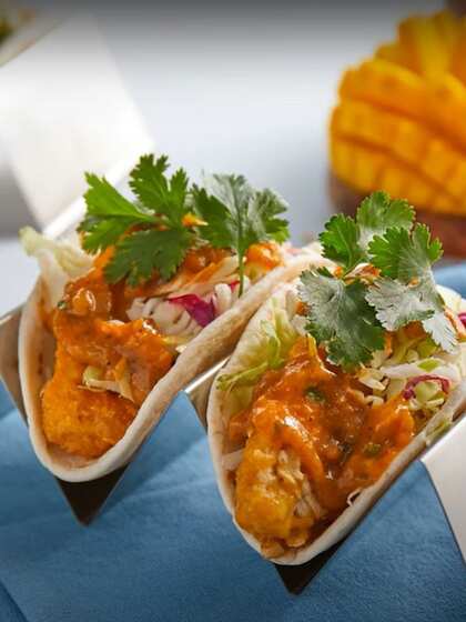 Grilled mango salsa