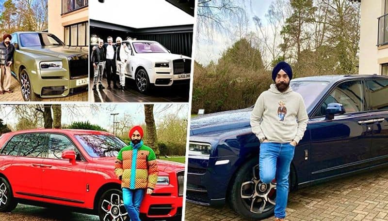 Meet Reuben Singh the Indian who owns Rolls Royce cars matching his turban colours gcw