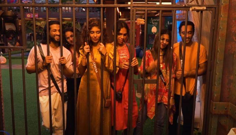 bigg boss malayalam season 5 junaiz vp and akhil marar jailed nsn