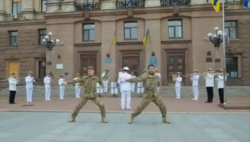 Russia Ukraine war: Ukrainian soldiers performing on 'Naatu Naatu' is going viral (WATCH)