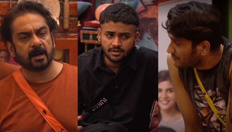 actor shiju warning akhil marar in bigg boss malayalam season 5 nrn 