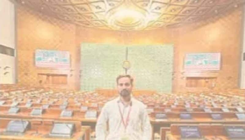 Kannadiga Anil Angadi in the New Parliament House Interior Design Team grg 