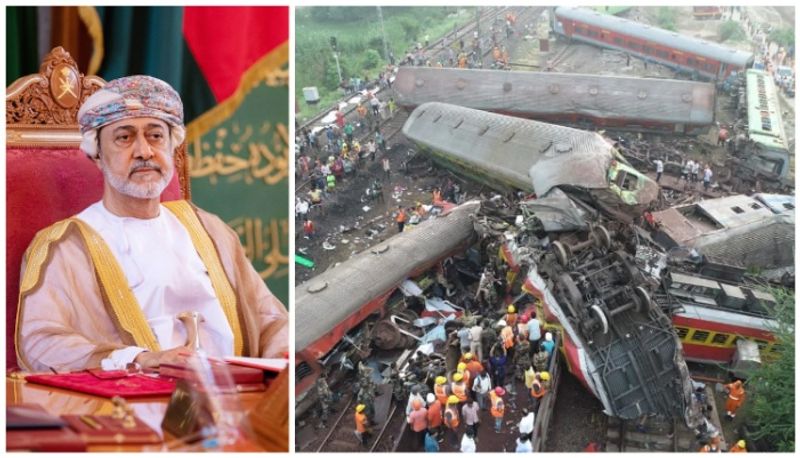 Oman Ruler Sultan Haitham Bin Tarik sends condolences to India on the victims of the train mishap afe