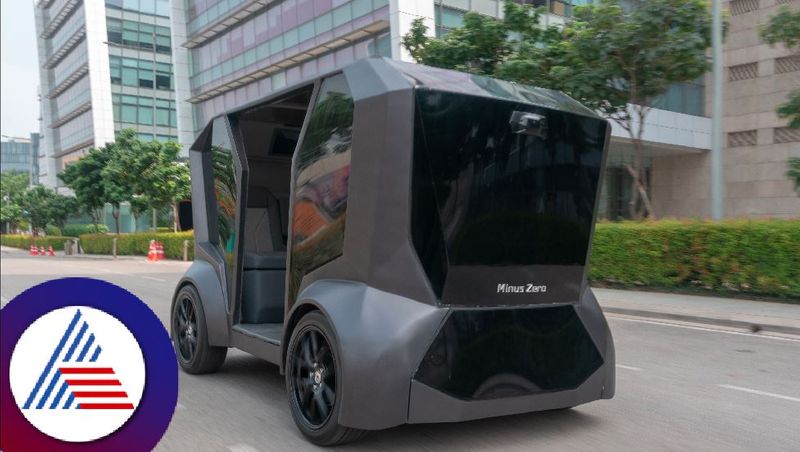 Self driving indigenous vehicle ready Prepared by Minus Zero Company at bengaluru rav