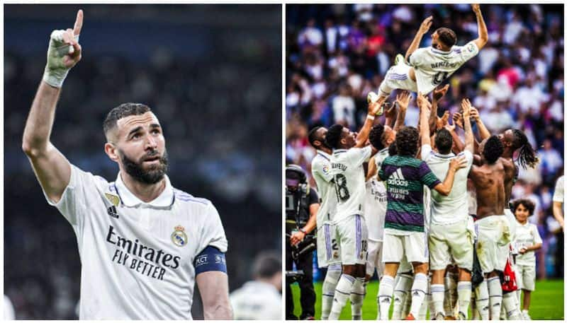 watch video karim benzema crying after last match in real jersey saa