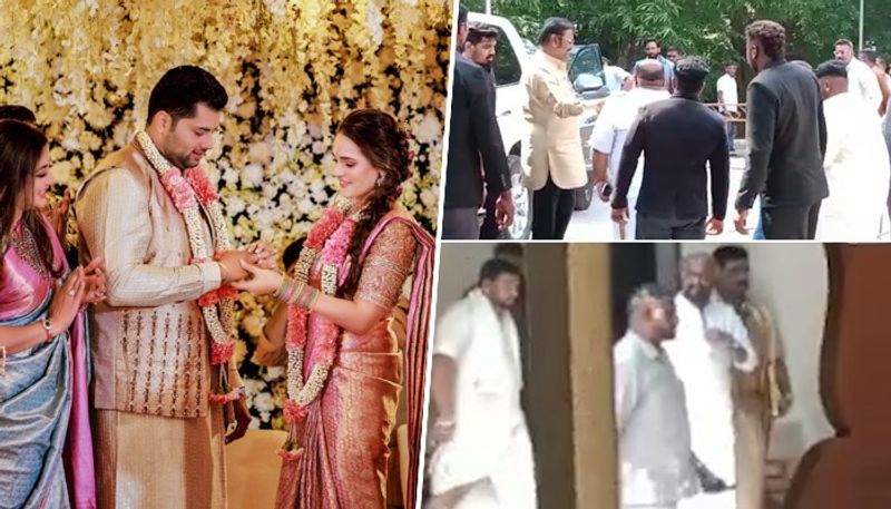 Abishek Ambareesh, Aviva Bidapa wedding: Rajinikanth, Mohan Babu arrive at the venue RBA