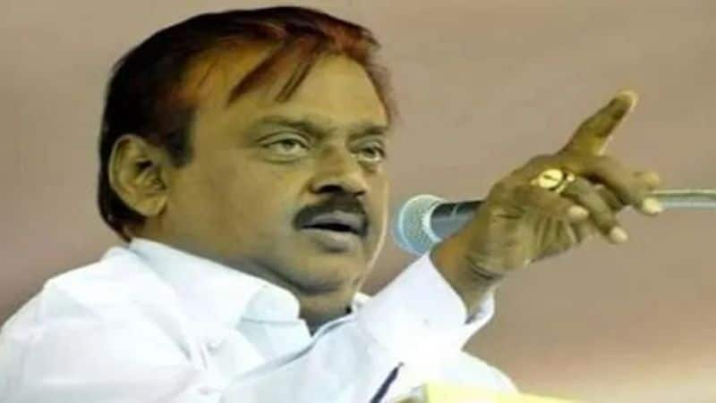 DMDK chief Vijayakanth admitted to a private hospital in Chennai-rag