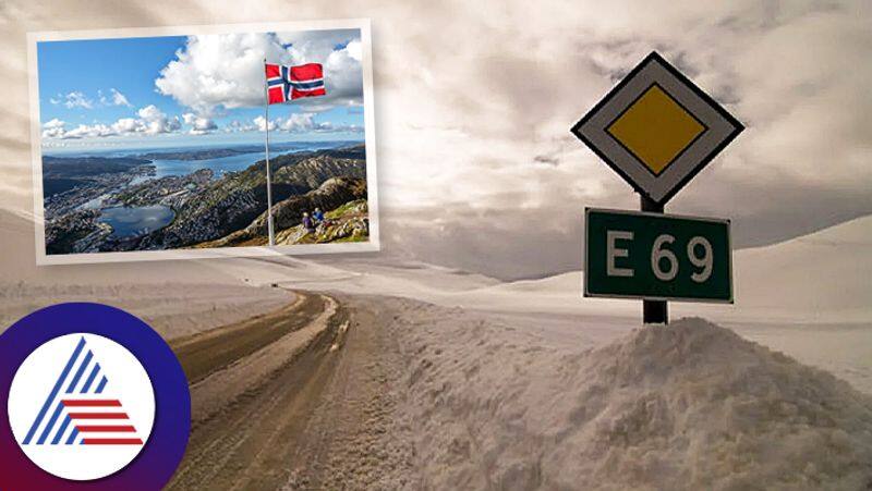 Last road of the World is in Norway pav