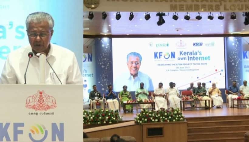Kerala CM Pinarayi Vijayan dedicates state's dream project 'KFON'- Internet for all