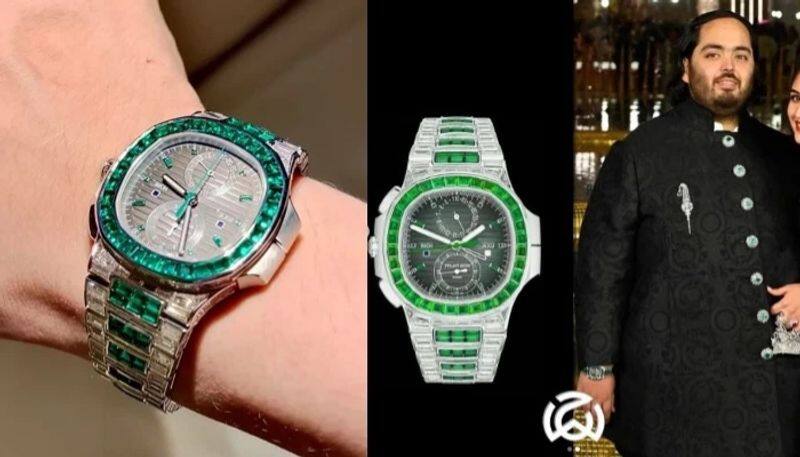 The watch worn by Mukesh Ambani's youngest son Anant Ambani is priced at Rs 18 crores MKA