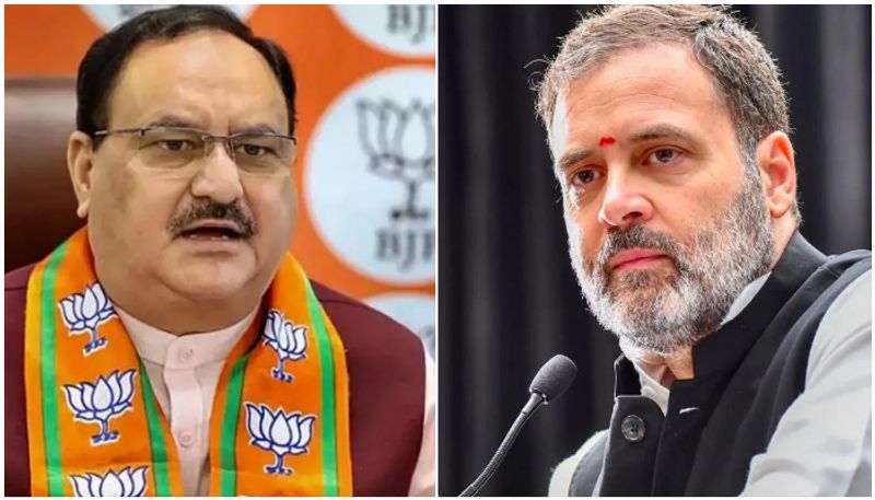 JP Nadda against Rahul Gandhi