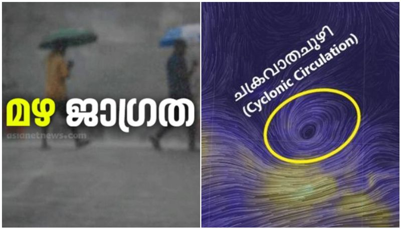 Libra year intensify Threatened with 3 tornadoes 3 days heavy possibility of thunderstorm lightning rain in November Kerala rain news