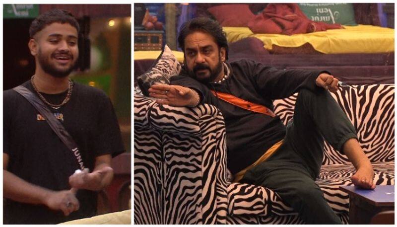 bigg boss malayalam season 5 shiju angry on junaiz words vvk