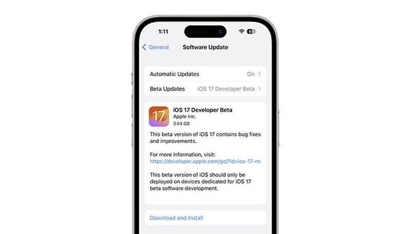 iOS 17 to roll out today At what time will it release in India Check eligible devices features more gcw