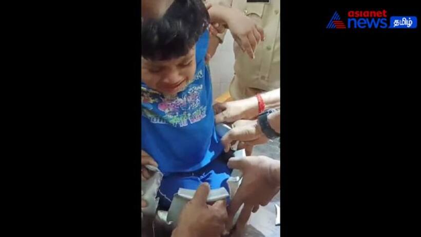 24గంటలు పర్వాతాల్లో చిక్కుకున్న చిన్నారి..!