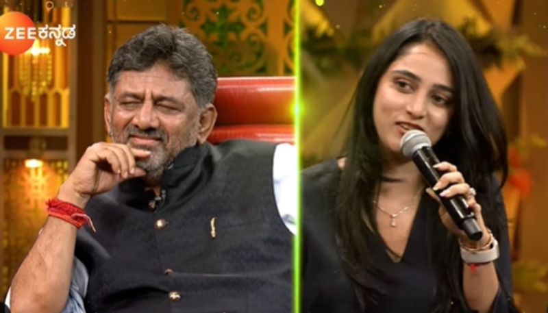 dk shivakumar daughter Aishwarya speaks about her father in weekend with ramesh sgk