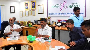 Wherever namma metro extension is possible conduct a survey and give a report says dk shivakumar gvd Wherever namma metro extension is possible conduct a survey and give a report says dk shivakumar gvd