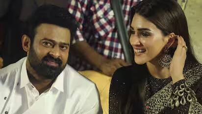 Prabhas and Kriti Sanon