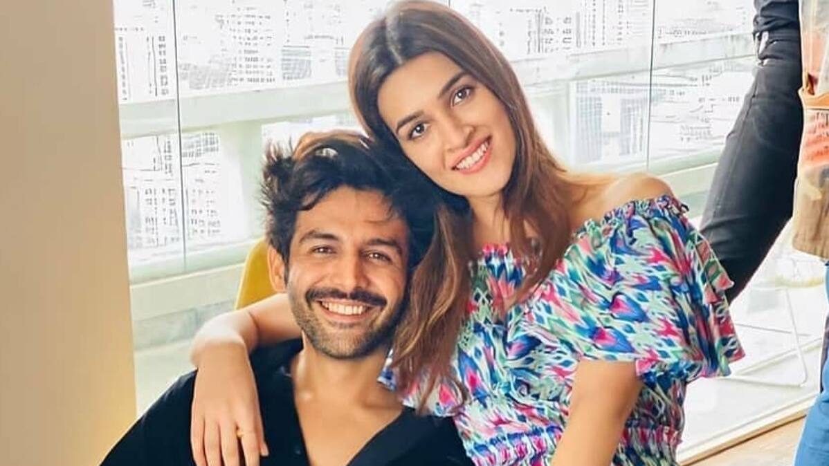 Kartik Aaryan and Kriti Sanon