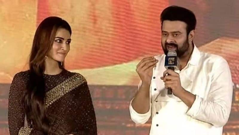 Amid dating rumours with kriti sanon Adipurush hero Prabhas says his wedding will happen in tirupati only