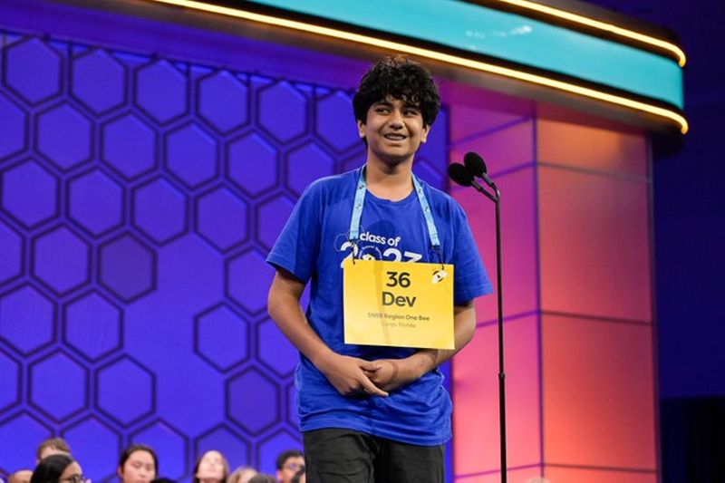 Meet Dev Shah, 14-year-old Indian-American who won Rs 41 lakh at National Spelling Bee after this 11-letter word