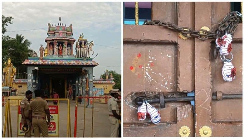 Villupuram Draupadi Amman temple cannot be ordered to be opened.. Chennai High Court