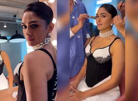హాట్‌ స్పాట్‌ కనిపించేలా టాప్‌ ధరించి మృణాల్‌ ఠాకూర్‌ కిల్లర్‌ పోజులు.. లస్ట్ స్టోరీస్‌ కోసం తెగించిన సీత 