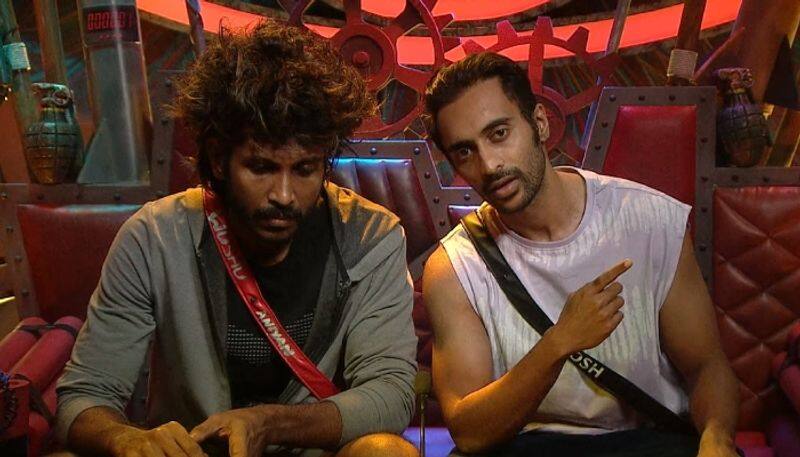 we dont want to stay here says aniyan midhun and rinosh george in bigg boss malayalam season 5 nsn