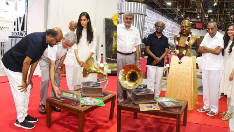 Superstar Rajinikanth gets nostalgic at the AVM Heritage Museum