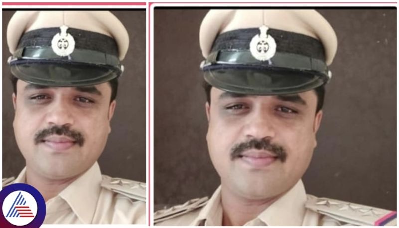 Karnataka Crime Records Bureau Inspector Lingaraju dies of heart attack sat